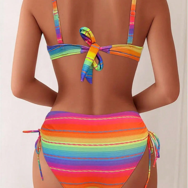 Damen Bikini-Set mit komfortablem Bügel und einstellbaren Trägern Echo Archiv