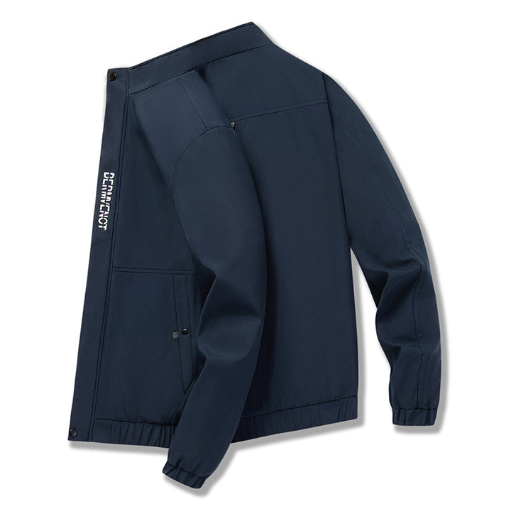 Herren modische Übergangsjacke mit verstellbaren Ärmeln und praktischen Taschen Echoarchiv