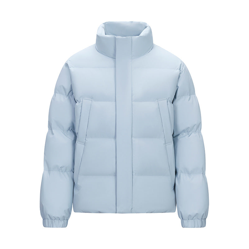 Herren Gepolsterte Steppjacke mit hohem Stehkragen und verdeckter Reißverschluss Echo Archiv