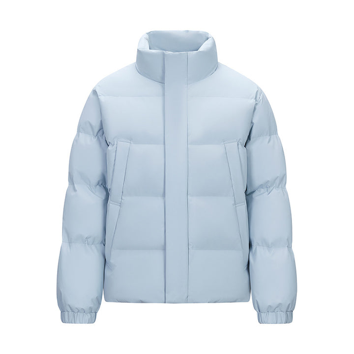 Herren Gepolsterte Steppjacke mit hohem Stehkragen und verdeckter Reißverschluss Echo Archiv