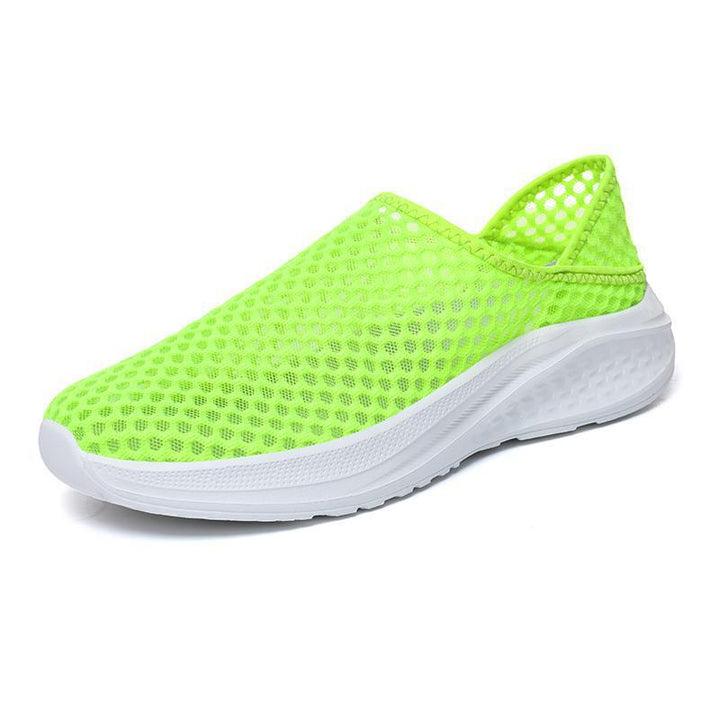 Unisex nan leichtgewichtiger Casual-Mule mit Honigwaben-Mesh, gepolstertem Fußbett und rutschfester Laufsohle Echo Archiv