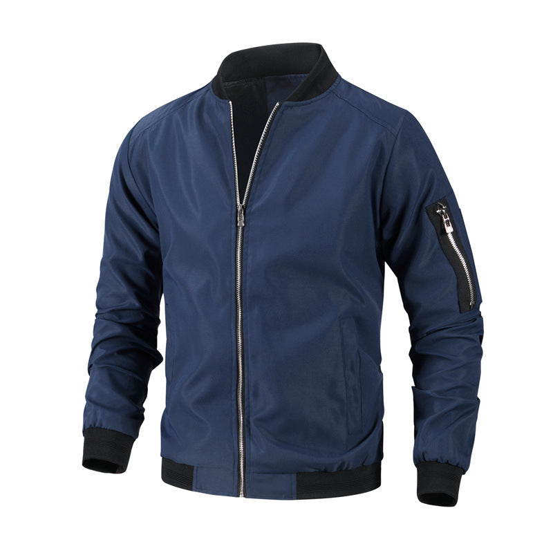 Herren Stylische Bomberjacke Echo Archiv