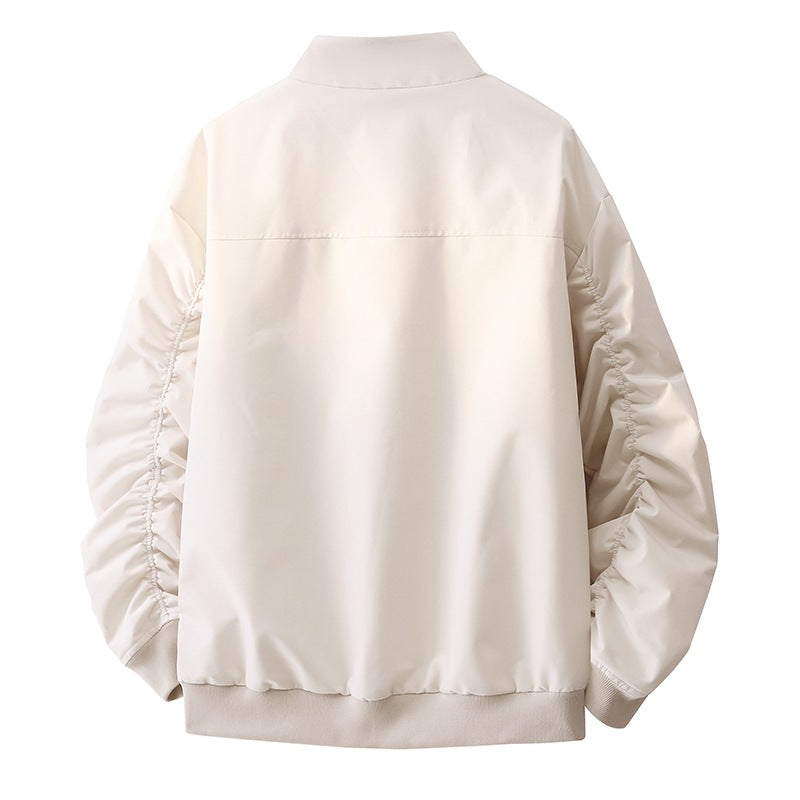 Herren Leichte Übergangsjacke im Blousonstil mit elastischem Saum Echoarchiv