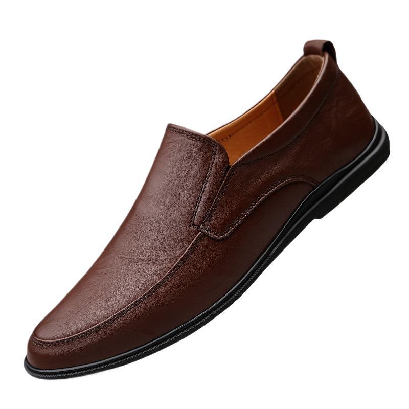 Herren Elegante Slip-On Lederschuhe Echoarchiv 1788175503