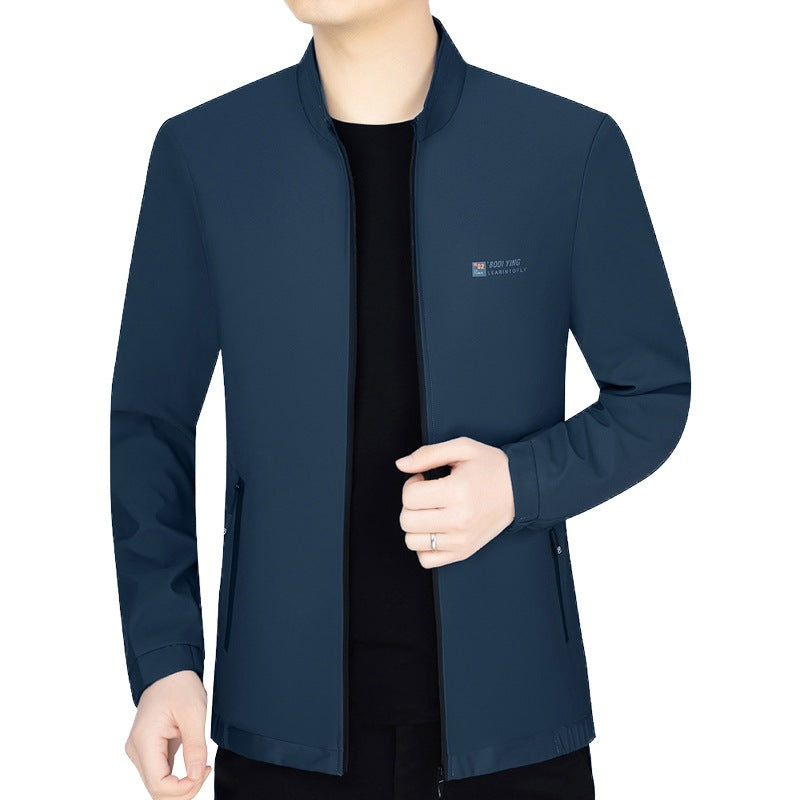 Herren Winddichte Softshell-Übergangsjacke mit wärmendem Teddyfutter – Taviero