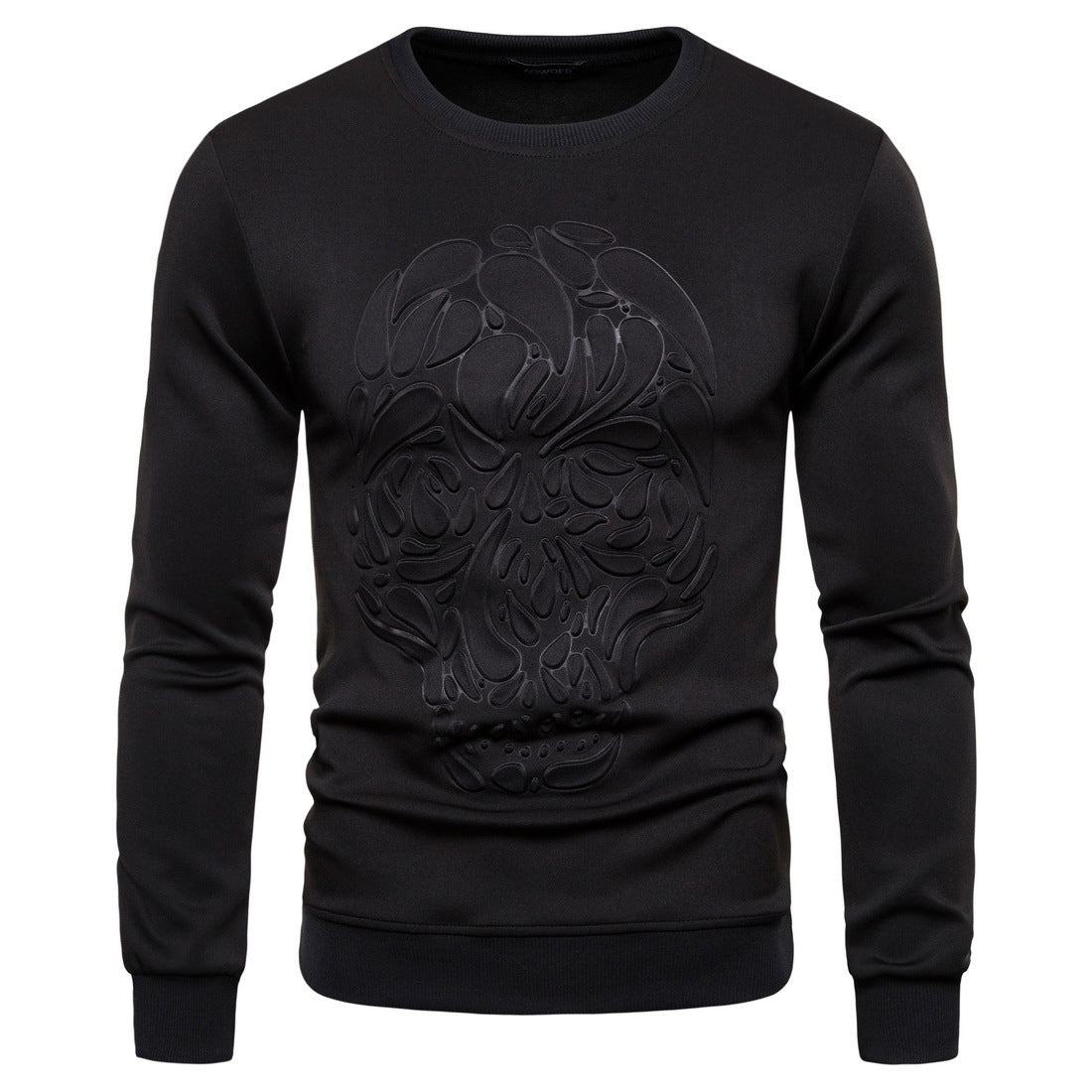 Herren Sweatshirt mit einzigartigem Totenkopfdesign – Marzano