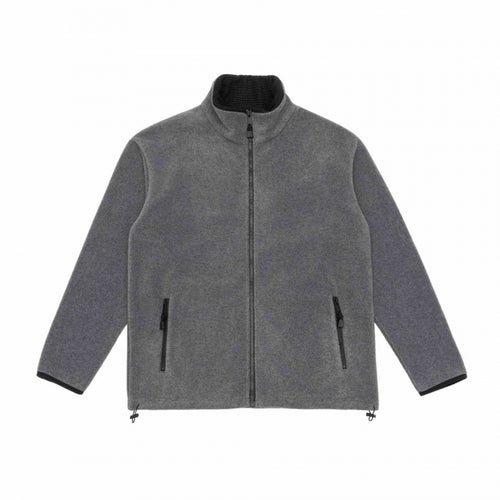 Herren Fleecejacke mit Stehkragen, windabweisendem Microfleece und Kordelzugsaum Echo Archiv