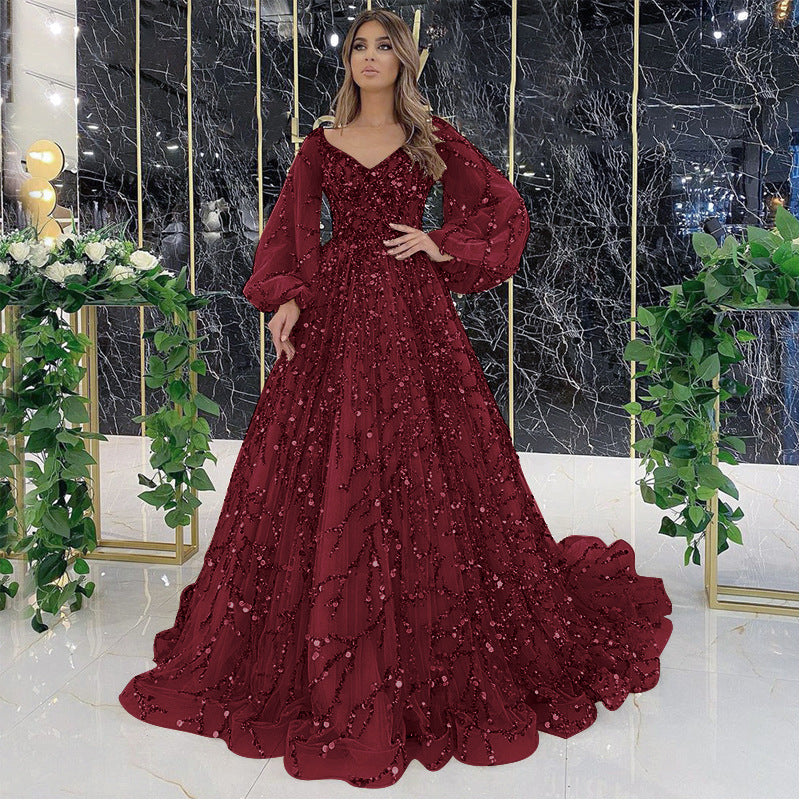 Echoarchiv | Socialite Aura Königin Langes Kleid