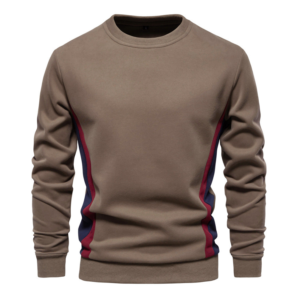 Herren Freizeit-Sweatshirt mit modernem Farbblockdesign Echoarchiv