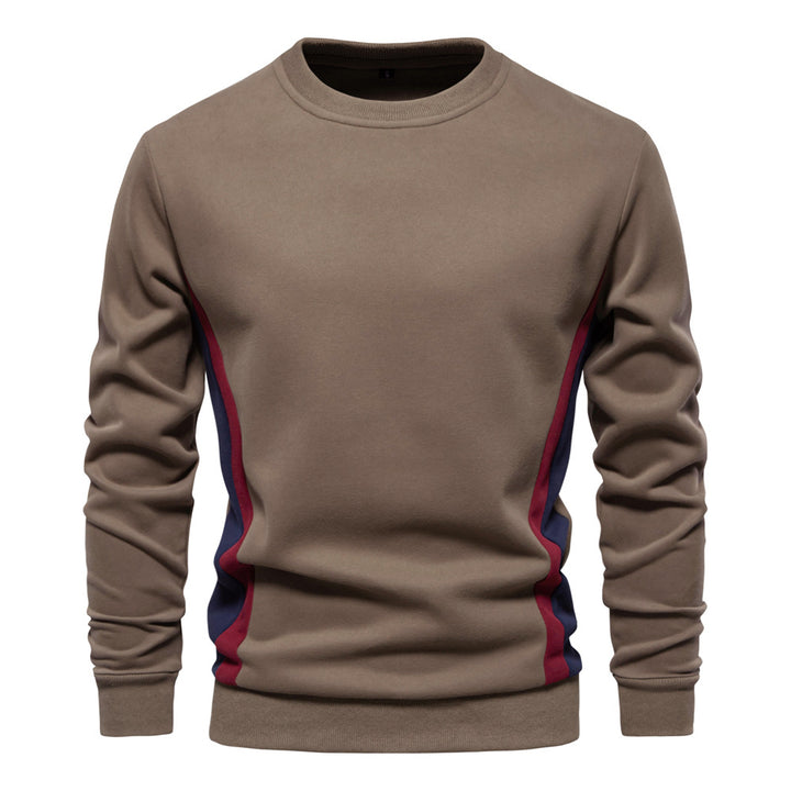 Herren Freizeit-Sweatshirt mit modernem Farbblockdesign Echoarchiv
