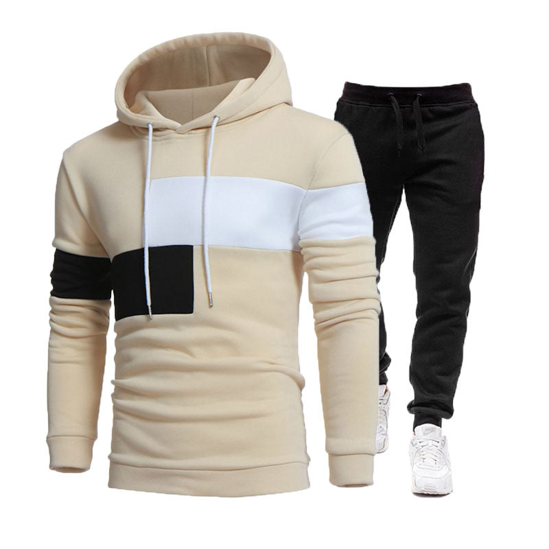 Herren modisches Sweatshirt- und Jogginghose-Set Echoarchiv