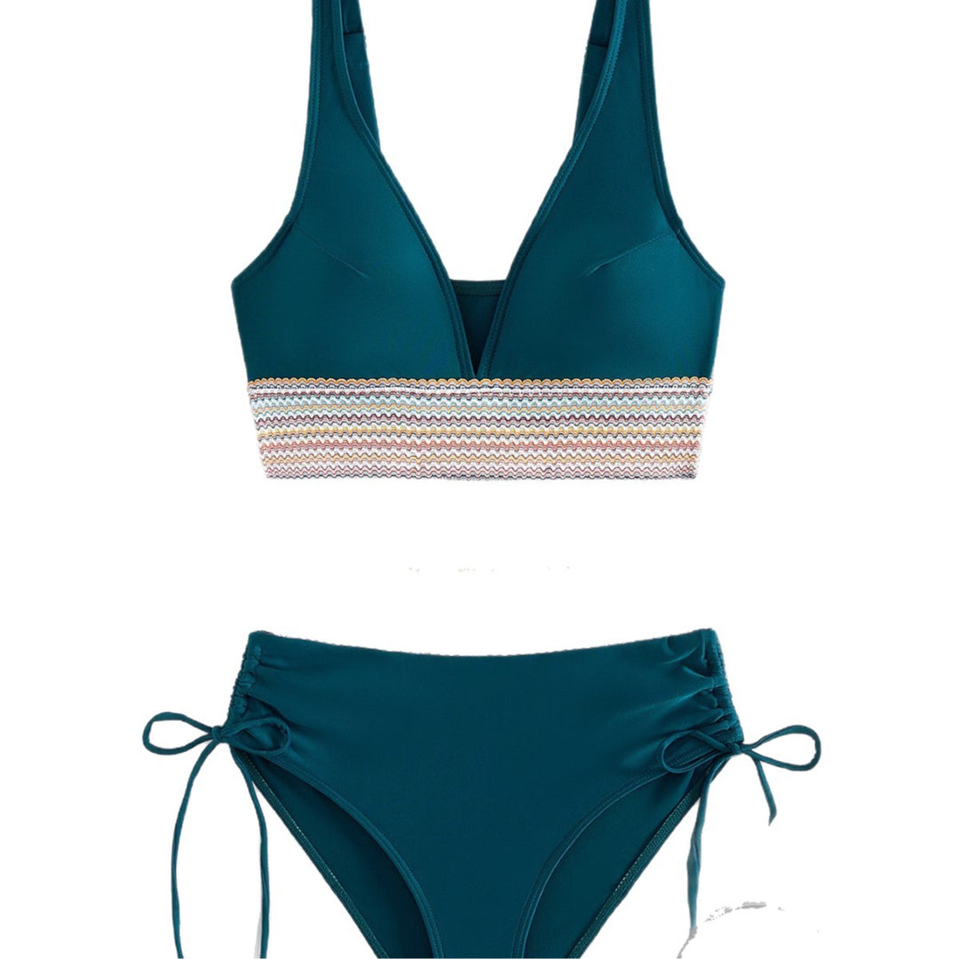 Damen Hochgeschnittener Sportbikini Echo Archiv
