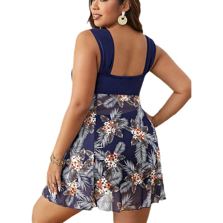 Damen Badekleid mit floralem Print und verstellbarem Träger Echo Archiv