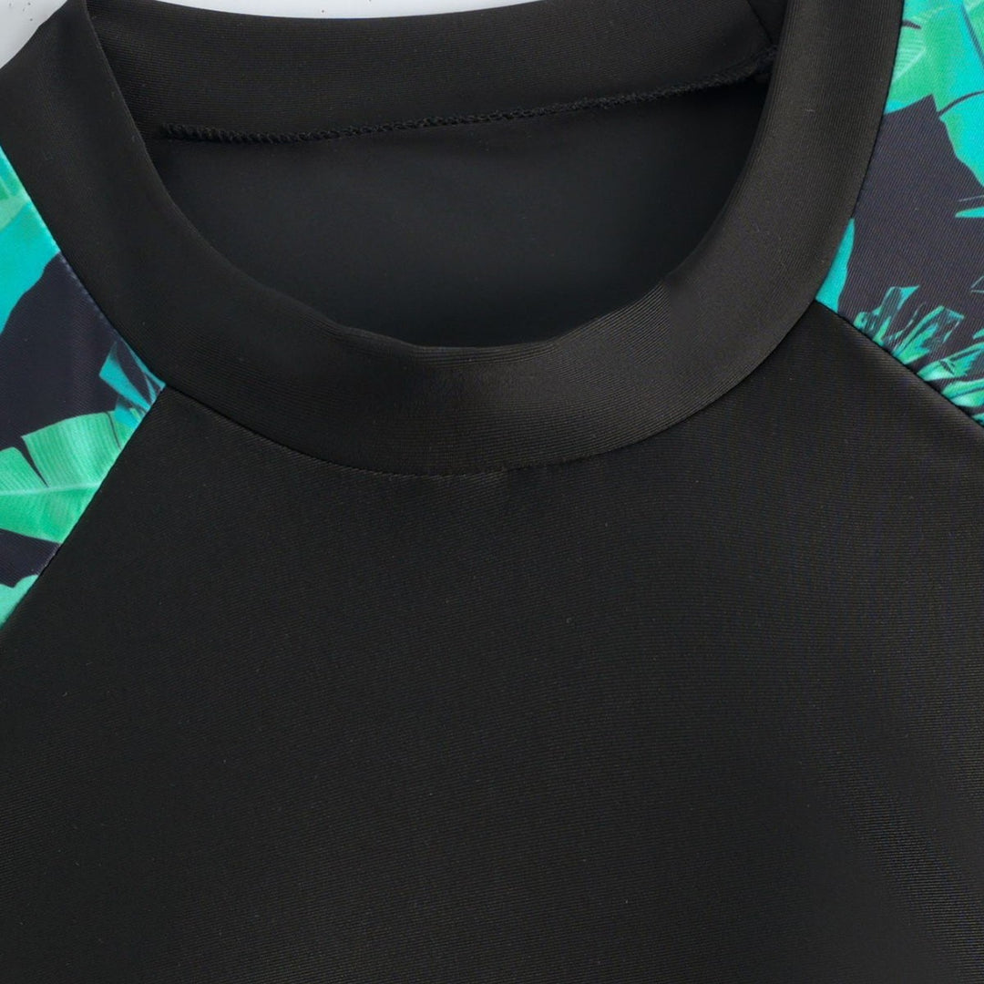 Damen Shirt für Wasseraktivitäten mit tropischem Muster Echo Archiv