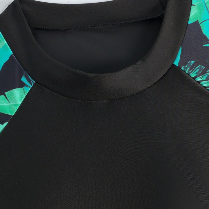 Damen Shirt für Wasseraktivitäten mit tropischem Muster Echo Archiv