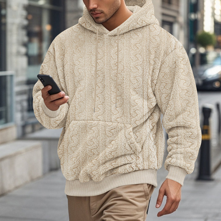 Herren kuscheliger Oversized Hoodie Echoarchiv