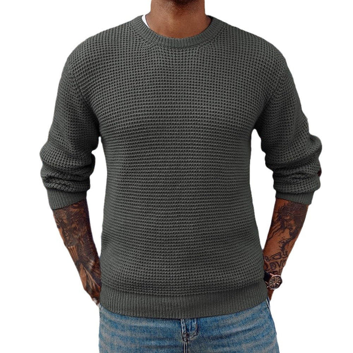 Herren Strukturpullover Echoarchiv