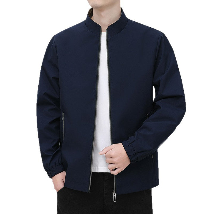 Herren Leichte Übergangsjacke mit hohem Kragen Echo Archiv