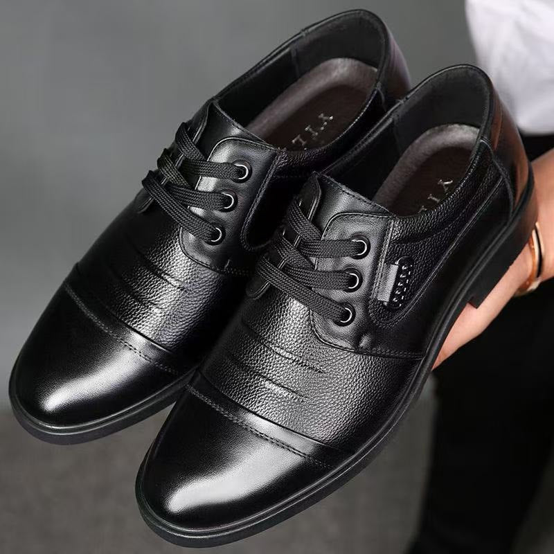 Herren Klassische Leder Schnürschuhe Echoarchiv
