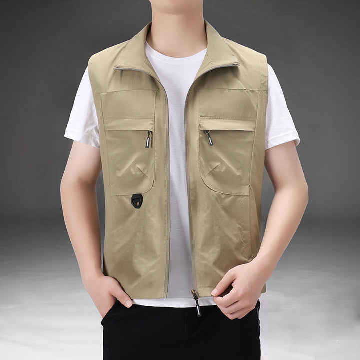 Herren Praktische Outdoor-Weste Echo Archiv