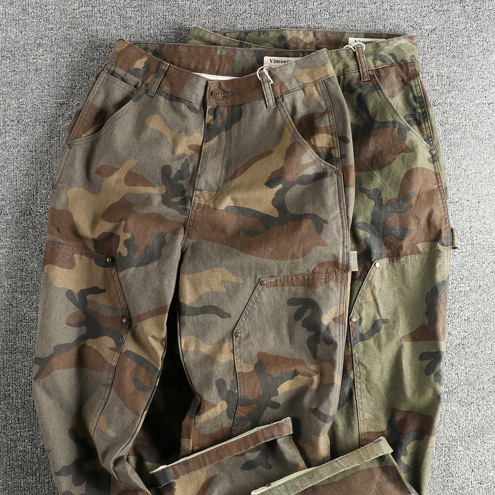 Herren Cargohose im modernen Camouflage-Design mit multifunktionalen Taschen Echoarchiv