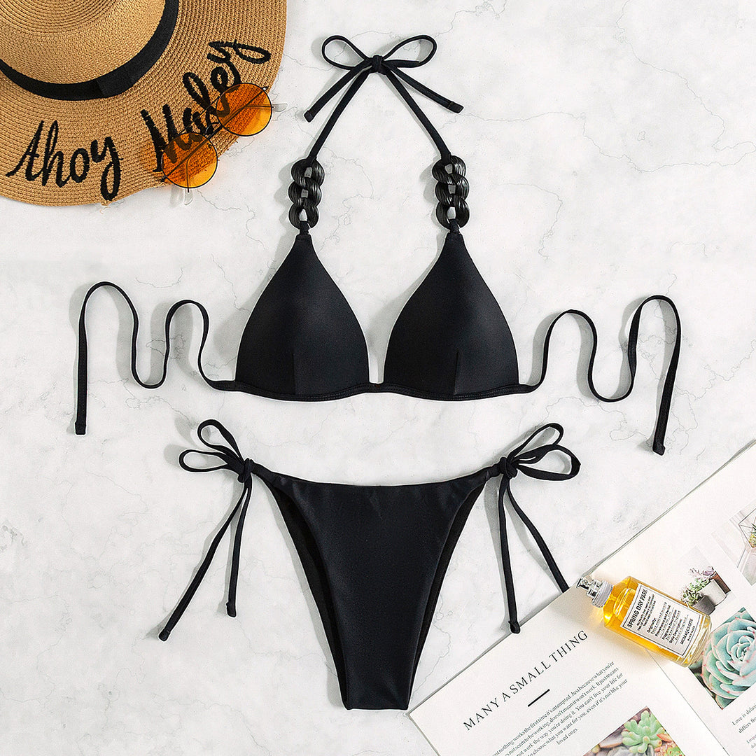 Damen Triangel-Bikini mit dekorativem Tribal-Band Echo Archiv