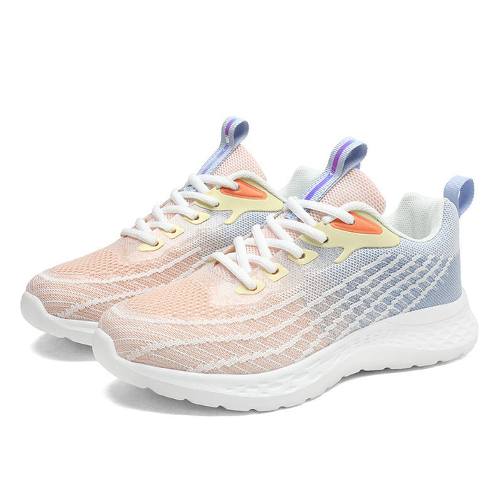 Damen nan niedriger Performance-Sneaker mit dreidimensionalem Mesh, reaktiver EVA-Dämpfung und Zuglasche Echo Archiv
