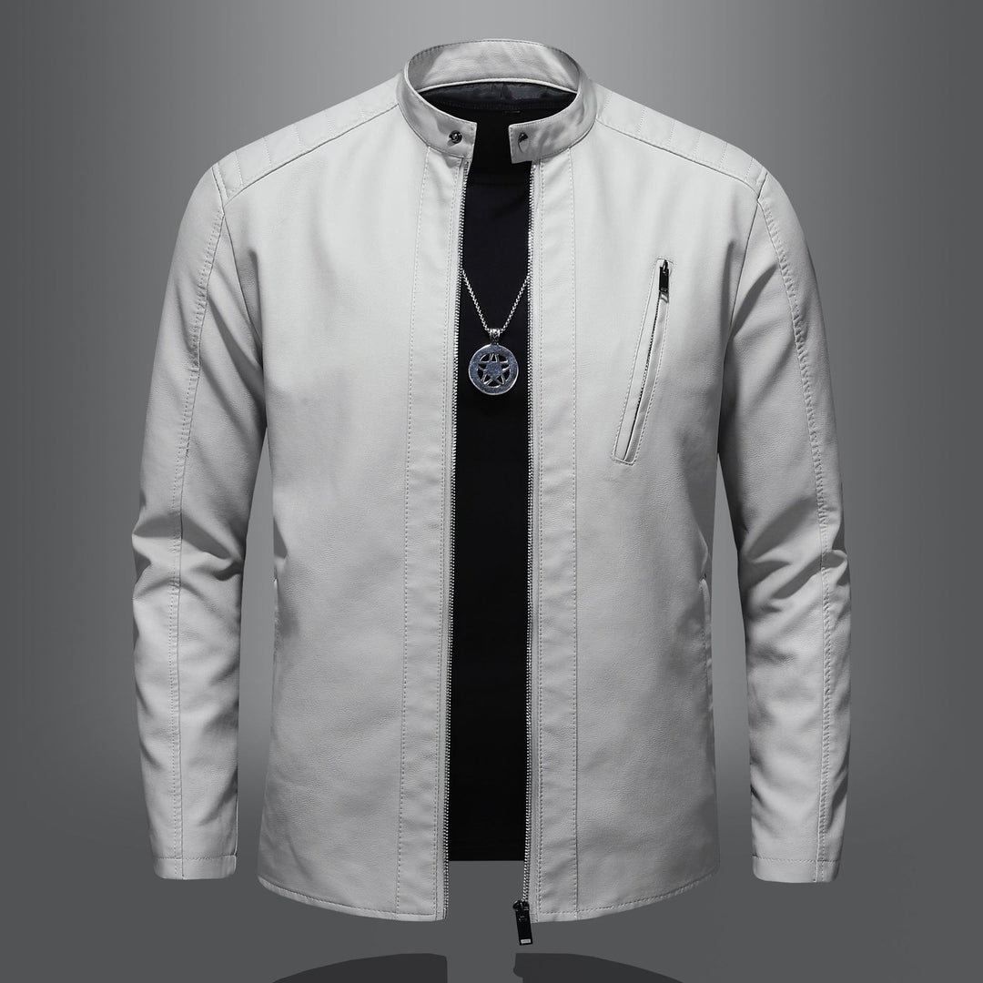 Herren Elegante und komfortable Lederjacke Echo Archiv