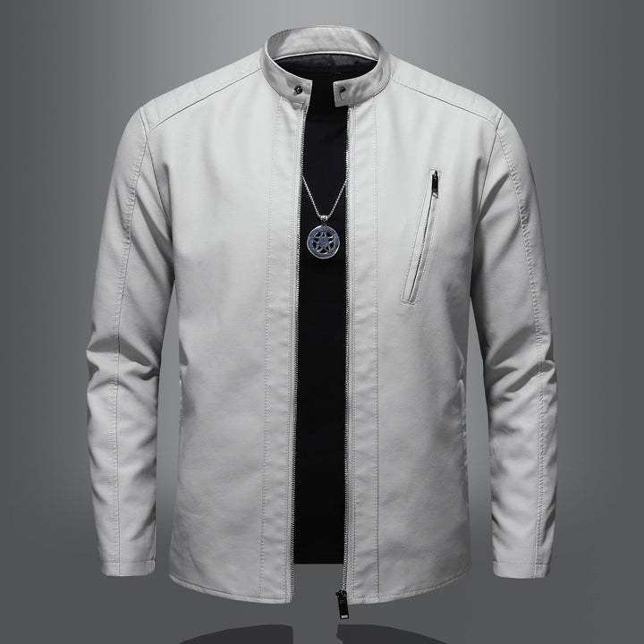 Herren Elegante und komfortable Lederjacke Echo Archiv