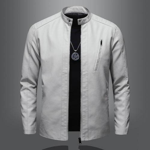 Herren Elegante und komfortable Lederjacke Echo Archiv