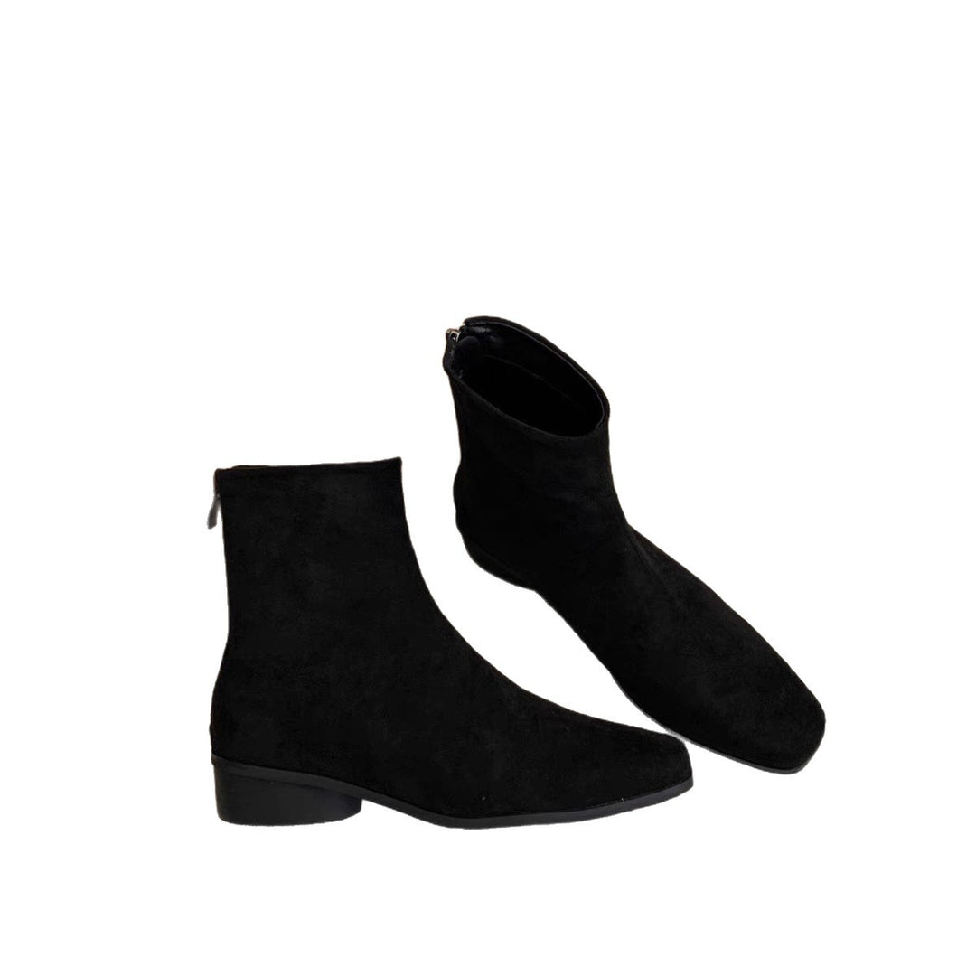 Damen Modische Wildleder Stiefeletten Echo Archiv