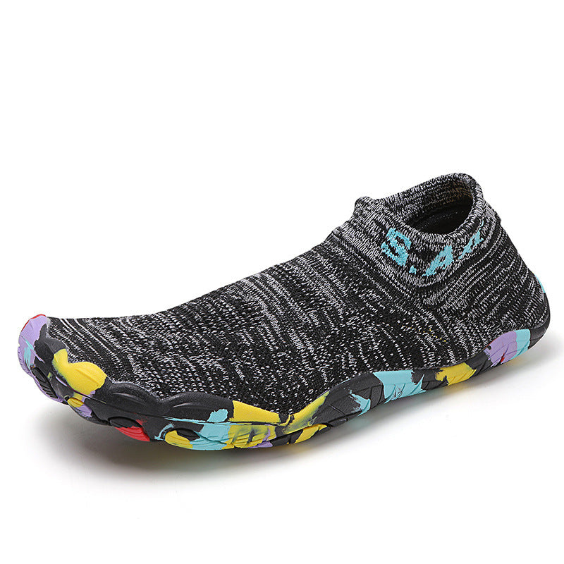 Unisex nan ultraflexibler Strick-Sockenschuh mit anatomischer Mehrzonen-Gummisohle und schnelltrocknender Konstruktion Echo Archiv