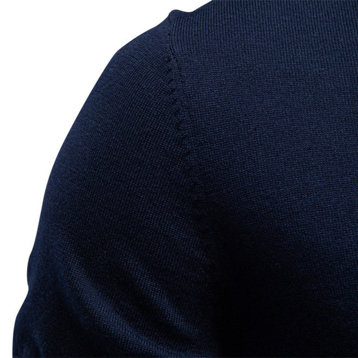 Herren nan feines Baumwollstrickshirt mit Rundhalsausschnitt kurzärmelig und kontrastierenden Ärmelstreifen Echo Archiv