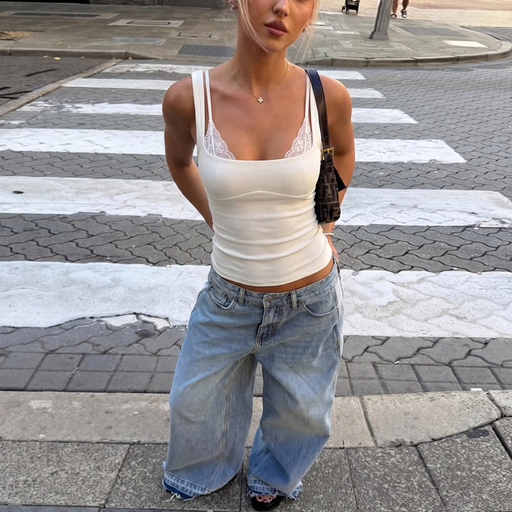 Damen stylisches Trägershirt Echo Archiv