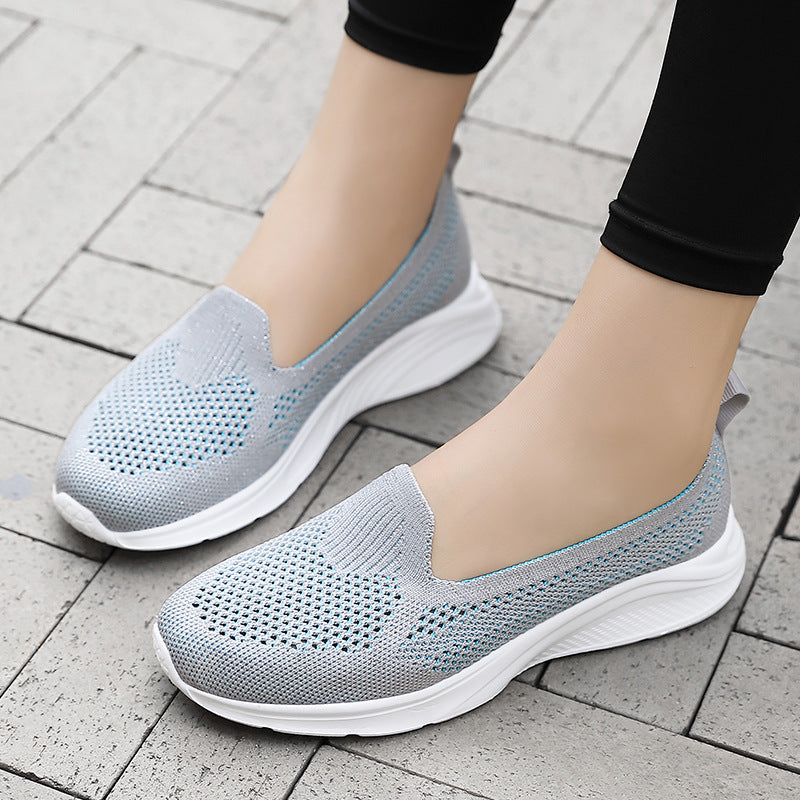 Damen nan nahtloser Sockensneaker mit Memory-Fußbett und flexibler Leichtlaufsohle Echo Archiv