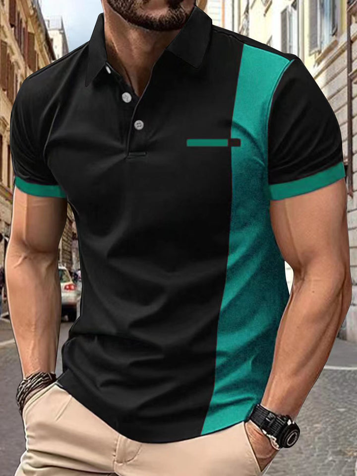 Herren Sportliches Kurzarm-Poloshirt Echoarchiv