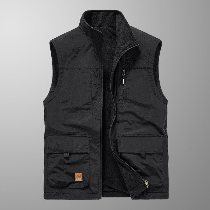 Herren Multifunktionale Fleece-Weste Echo Archiv