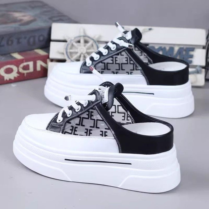 Damen Plateau Sneakers mit modischem Slingback-Design und atmungsaktiver Obermaterial Echo Archiv