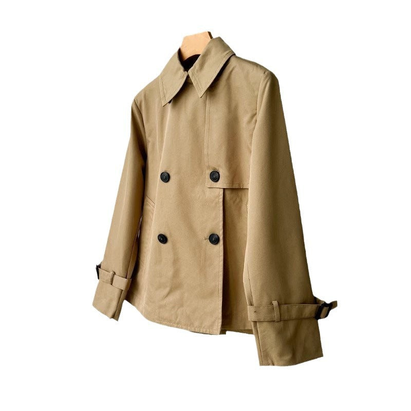 Damen Modische und modifizierbare Trenchjacke Echoarchiv