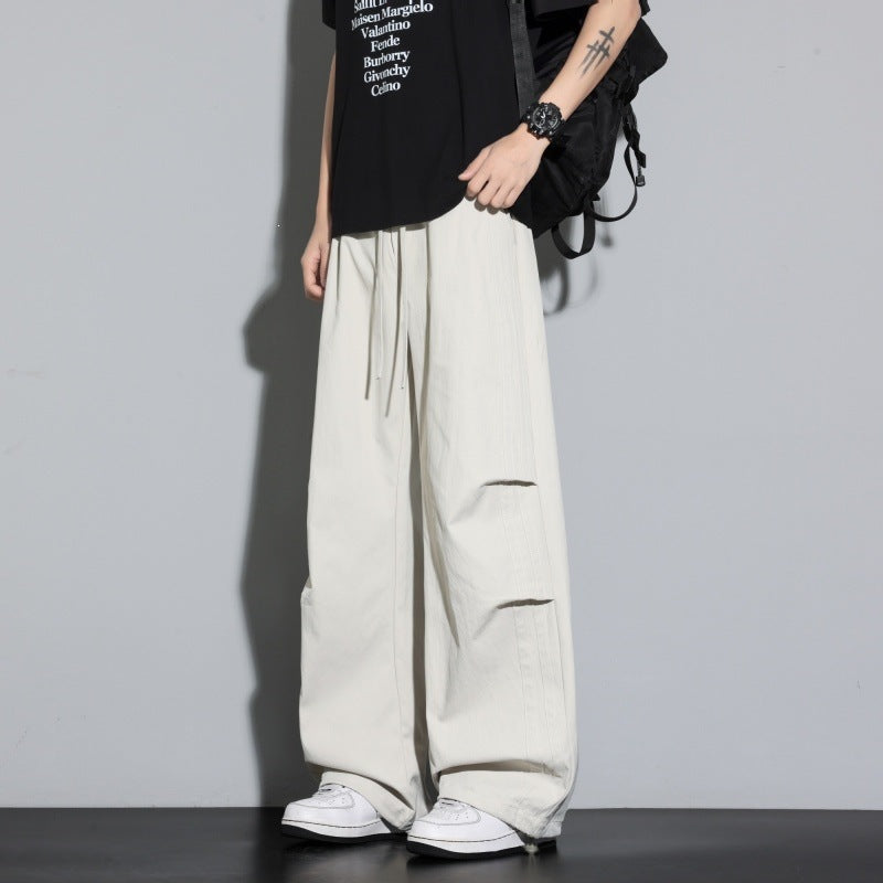 Damen Weite Lagen-Loungehose mit Cargo-Details & elastischem Tunnelzug Echoarchiv