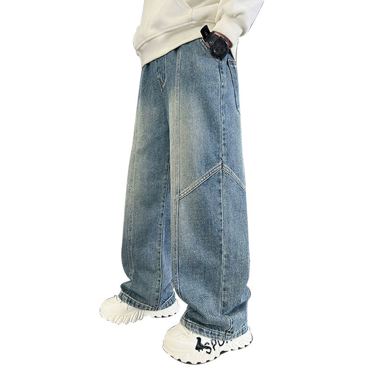 Jungen weite Denim-Hose mit einzigartigem Design Echo Archiv