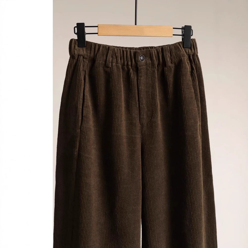 Damen Modische, weite Cordhose Echoarchiv