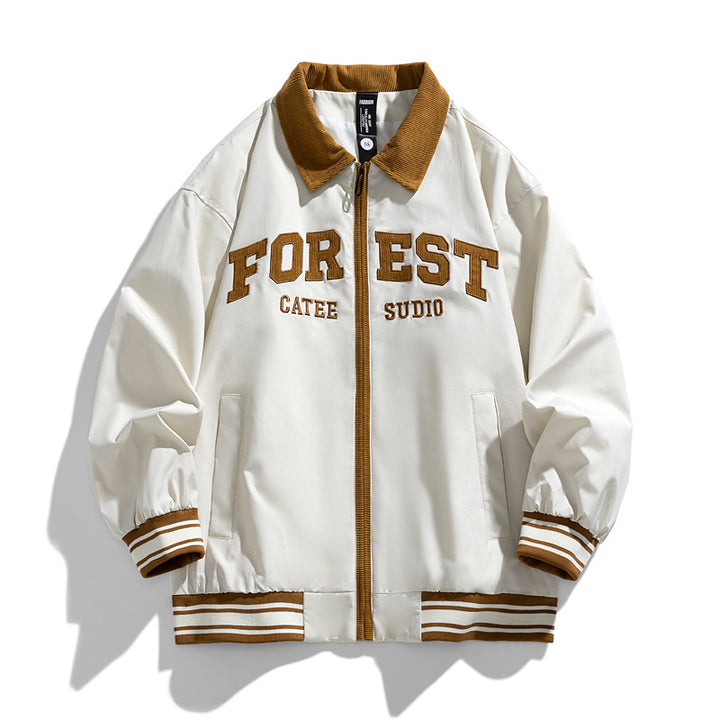 Herren Sportliche Bomberjacke Echo Archiv