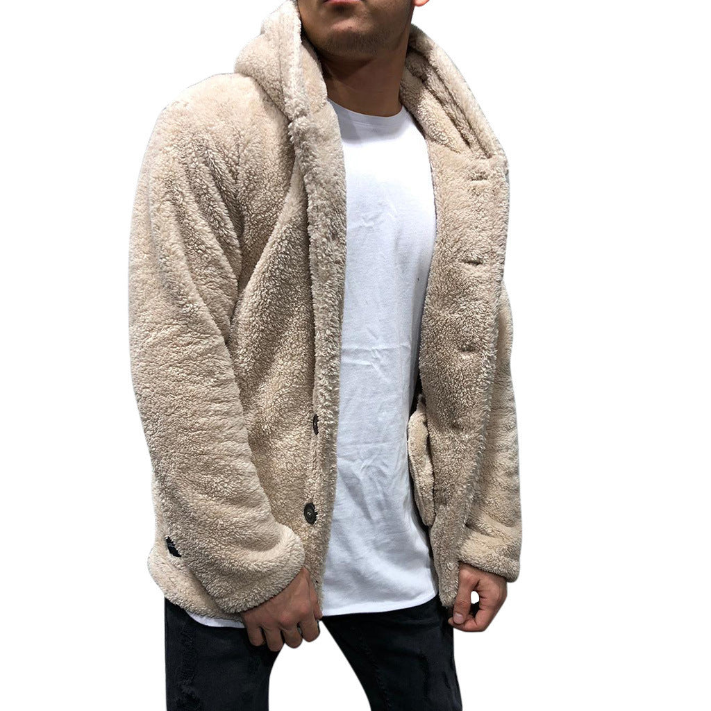 Herren kuschelige Fleecejacke Echoarchiv