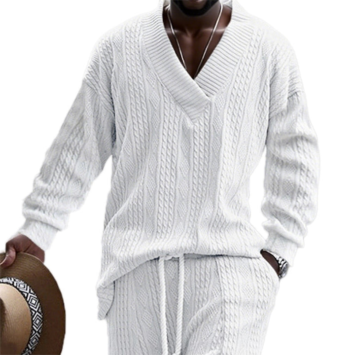 Herren Grobstrickpullover Echoarchiv