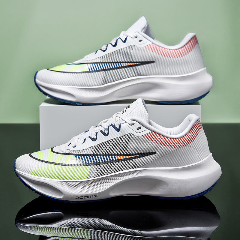Unisex energieeffiziente Marathon-Laufschuhe mit reaktiver Schaum-Zwischensohle und stabiler Fersenkappe – Tavélo