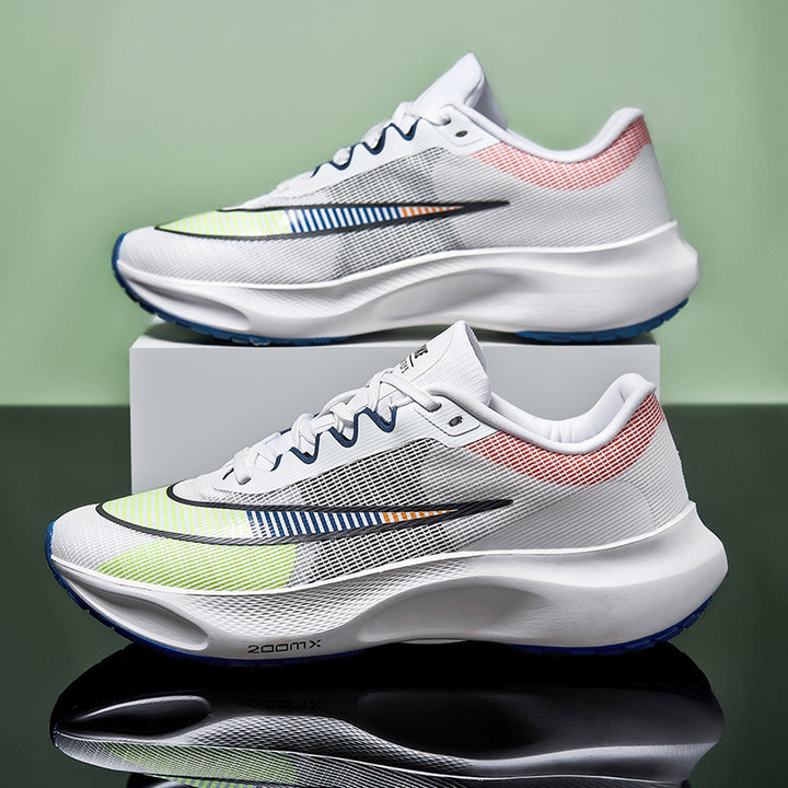 Unisex energieeffiziente Marathon-Laufschuhe mit reaktiver Schaum-Zwischensohle und stabiler Fersenkappe – Tavélo