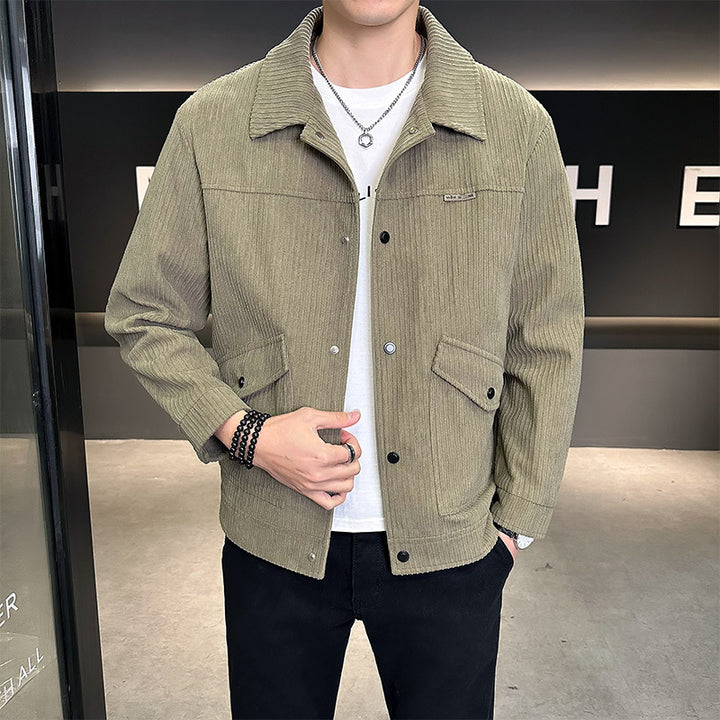 Herren Modische Cordjacke Echo Archiv