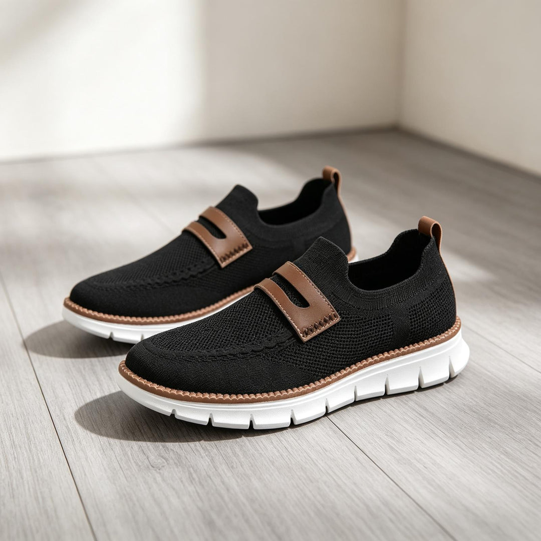 Herren Bequeme Slip-On Sneakers Echoarchiv 1788175327