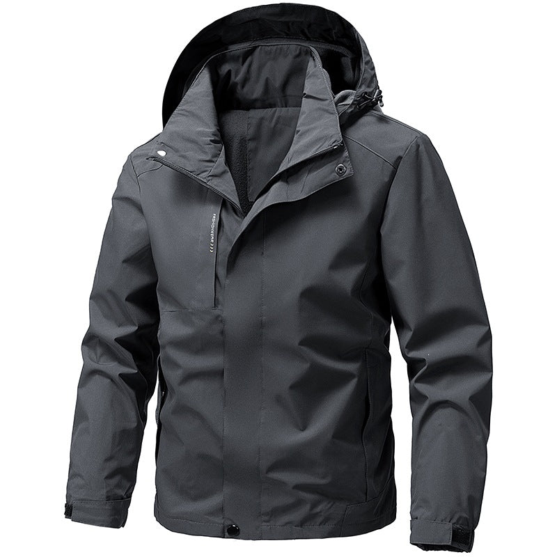 Herren Funktionsjacke mit abnehmbarer Kapuze Echo Archiv